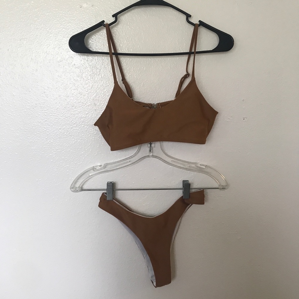 Light Brown Bikini Set